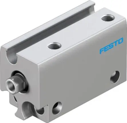 Produktfoto 1 von Festo ADN-S-6-10-I-A 5173733 Pneumatik-Kompaktzylinder 10 mm Doppeltwirkend, Bohrung Ø 6 mm, bis 8 bar