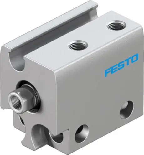 Produktfoto 1 von Festo ADN-S-6-5-I 4886885 Pneumatik-Kompaktzylinder 5 mm Doppeltwirkend, Bohrung Ø 6 mm, bis 8 bar