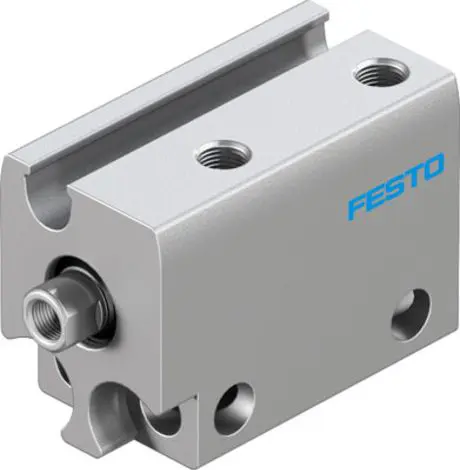 Produktfoto 1 von Festo ADN-S-6-5-I-A 5173732 Pneumatik-Kompaktzylinder 5 mm Doppeltwirkend, Bohrung Ø 6 mm, bis 8 bar