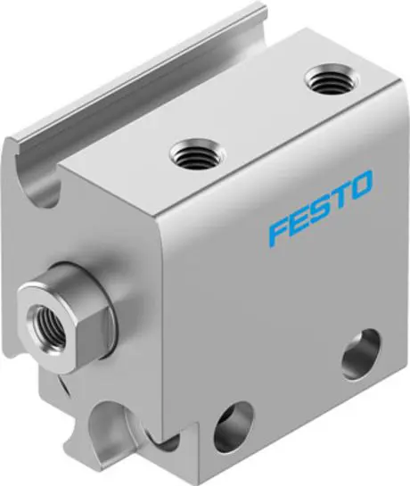 Produktfoto 1 von Festo AEN-S-10-5-I 4891759 Pneumatik-Kompaktzylinder 5 mm Einfachwirkend, Bohrung Ø 10 mm, bis 8 bar