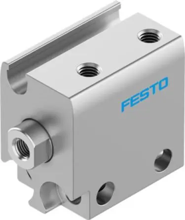 Produktfoto 1 von Festo AEN-S-10-5-I 4891759 Pneumatik-Kompaktzylinder 5 mm Einfachwirkend, Bohrung Ø 10 mm, bis 8 bar