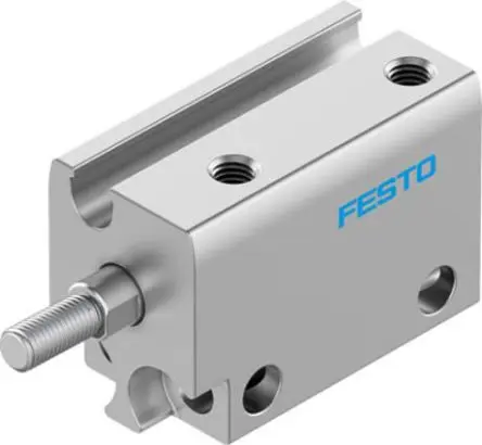 Produktfoto 1 von Festo AEN 8080592 Pneumatik-Kompaktzylinder 10 mm Einfachwirkend, Bohrung Ø 6 mm, bis 8 bar