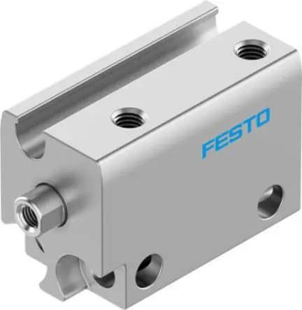 Produktfoto 1 von Festo AEN 4984930 Pneumatik-Kompaktzylinder 10 mm Einfachwirkend, Bohrung Ø 6 mm, bis 8 bar