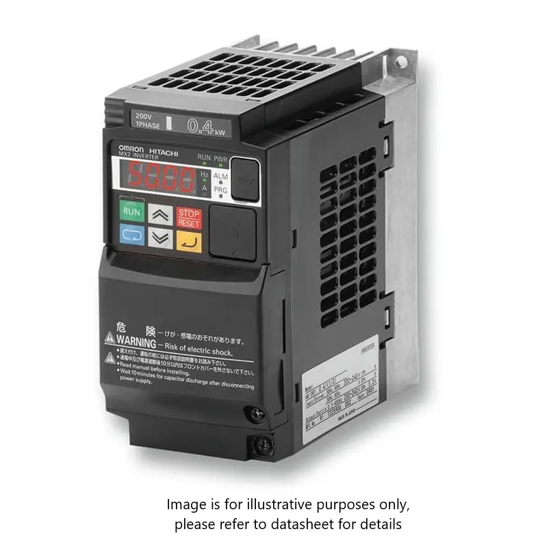 Produktfoto 1 von Omron 3G3MX2 3-Phasen Frequenzumrichter 3.7 kW 240 V 17.5 A 400Hz