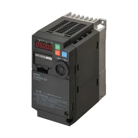 Produktfoto 1 von Omron 3G3MX2 3-Phasen Frequenzumrichter 0.1 kW 240V 1.2 A 400Hz