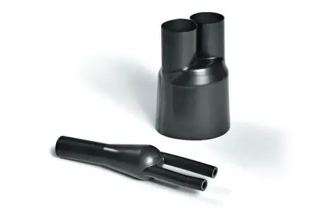 Produktfoto 1 von HellermannTyton Helashrink 200 Wärmeschrumpfschlauch, Polyolefin Schwarz, Ø 21 mm, Länge 76.5mm