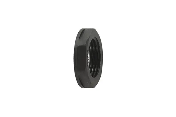 Produktfoto 1 von HellermannTyton ALPA Glasfaserverstärktes Polyamid Kabelrohr Fitting Kontermutter PG13.5 20.4 mm Schwarz Schwarz-Finish