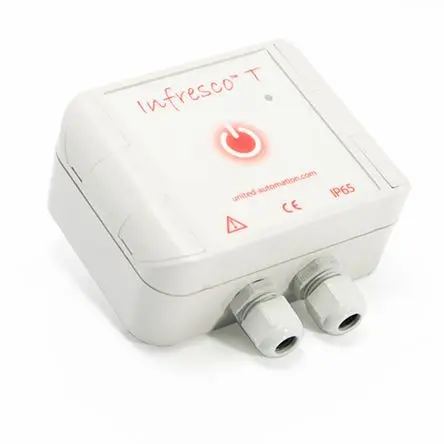 Produktfoto 1 von United Automation Drucktaster mit Timer Druckknopf-Timer Heizgerät für Quarz-Infrarot-Halogenlampen