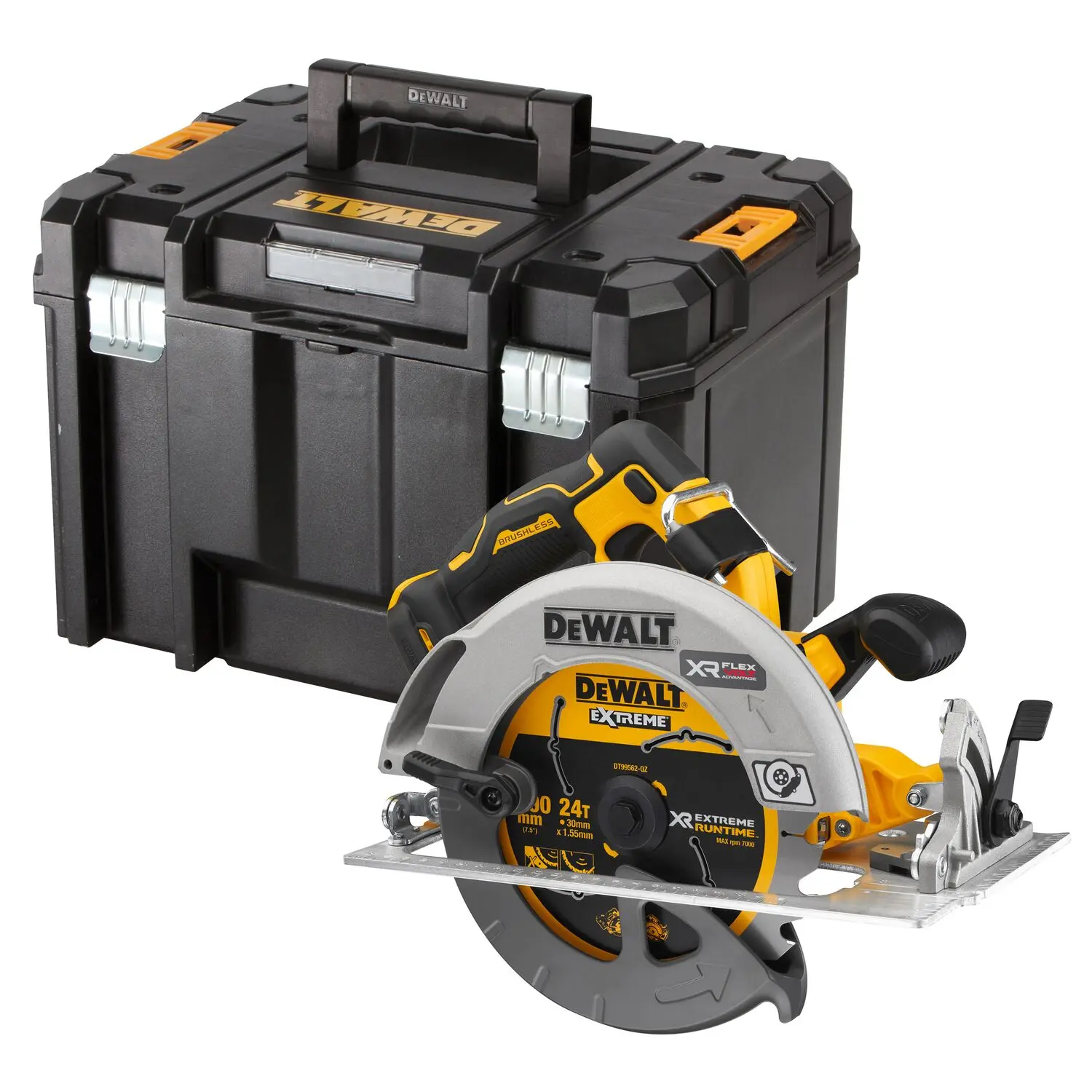 Produktfoto 1 von DeWALT DCS573NT-XJ Bürstenlos, Ø 190 mm, Schnitttiefe 67 mm 5500 rpm