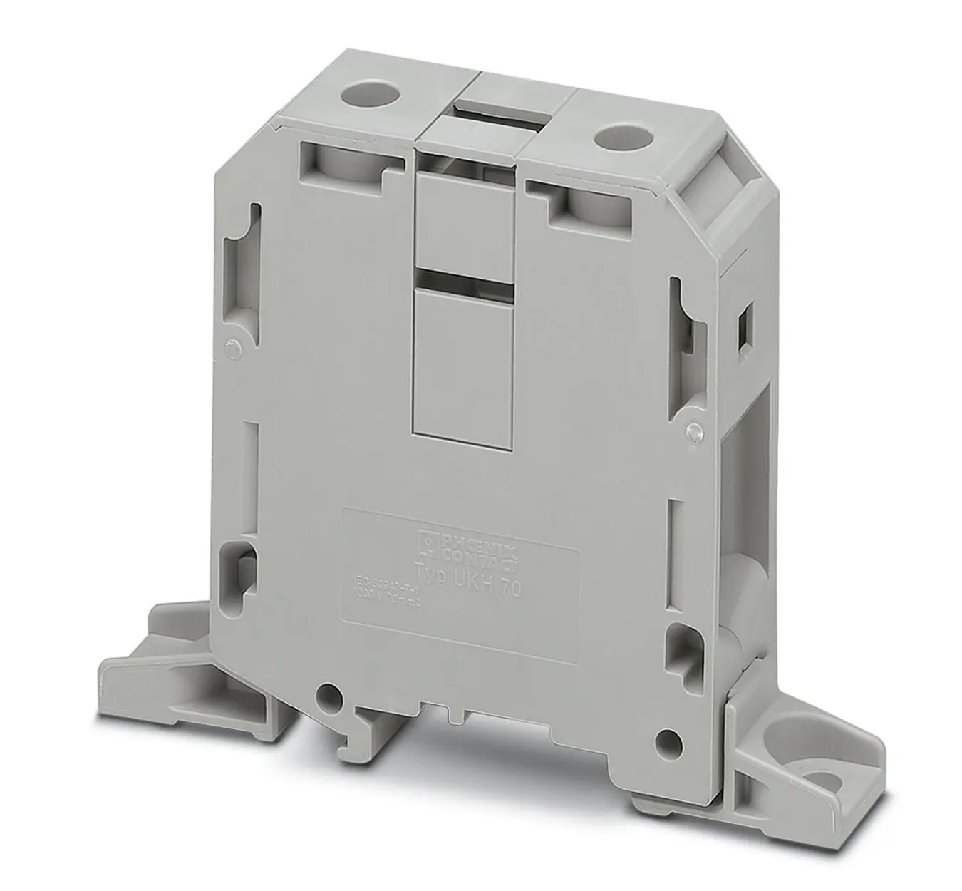 Produktfoto 1 von Phoenix Contact UKH 70 Starkstromsteckverbinder 1 Grau, 16 to 95 mm², 1 kV Schraubbefestigung