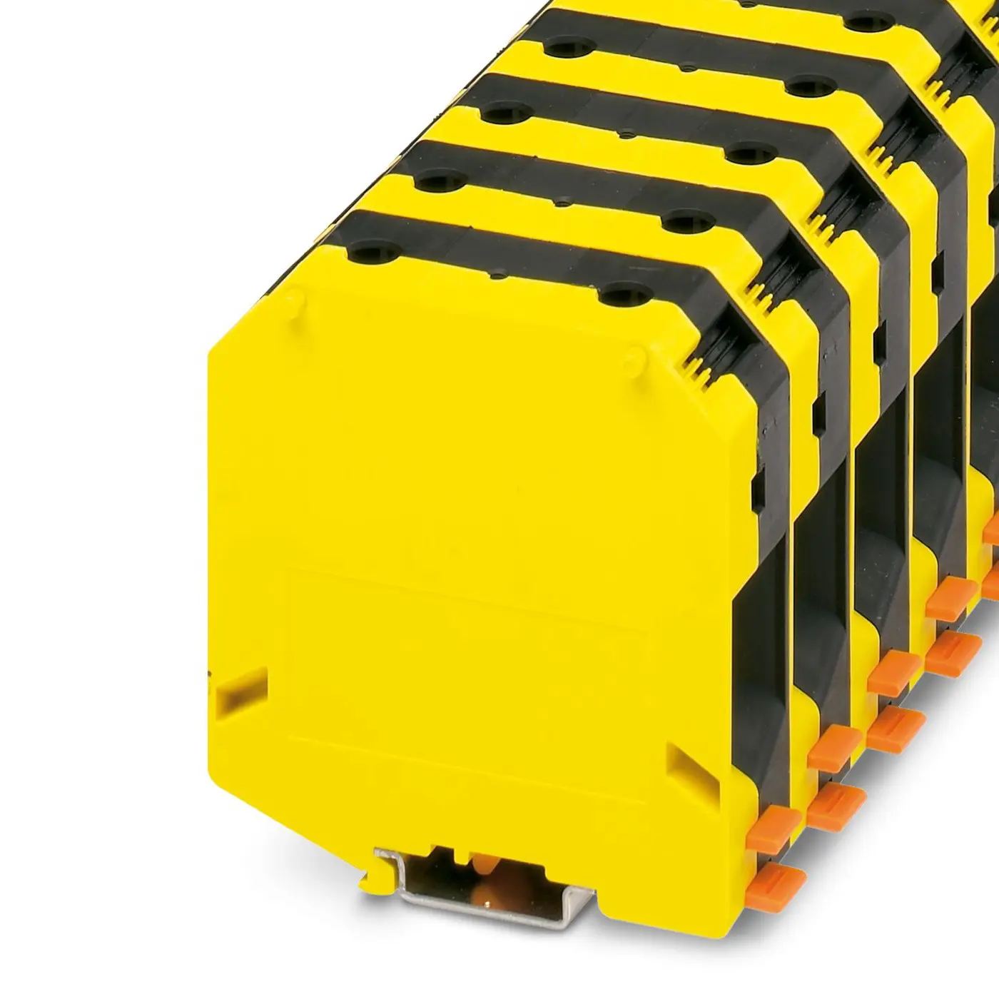 Produktfoto 1 von Phoenix Contact UKH 95 Starkstromsteckverbinder 1 Gelb, Schwarz, 25 to 95 mm², 1 kV Schraubbefestigung IECEx/ATEX