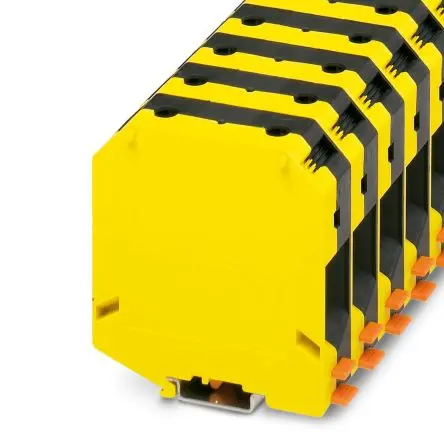 Produktfoto 1 von Phoenix Contact UKH 95 Starkstromsteckverbinder 1 Gelb, Schwarz, 25mm², 95 mm², 1kV Schraubbefestigung IECEx/ATEX