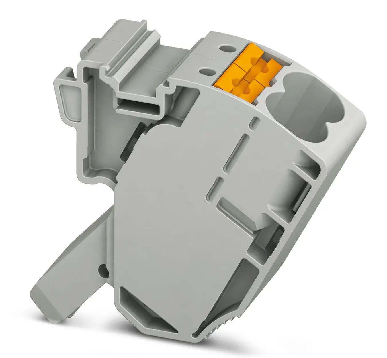Phoenix Contact AGK 10 Anschlussklemmenblock DIN-Schiene 1 Grau, 0.5 to 16 mm², 1500 V Einsteck-Anschluss IECEx/ATEX