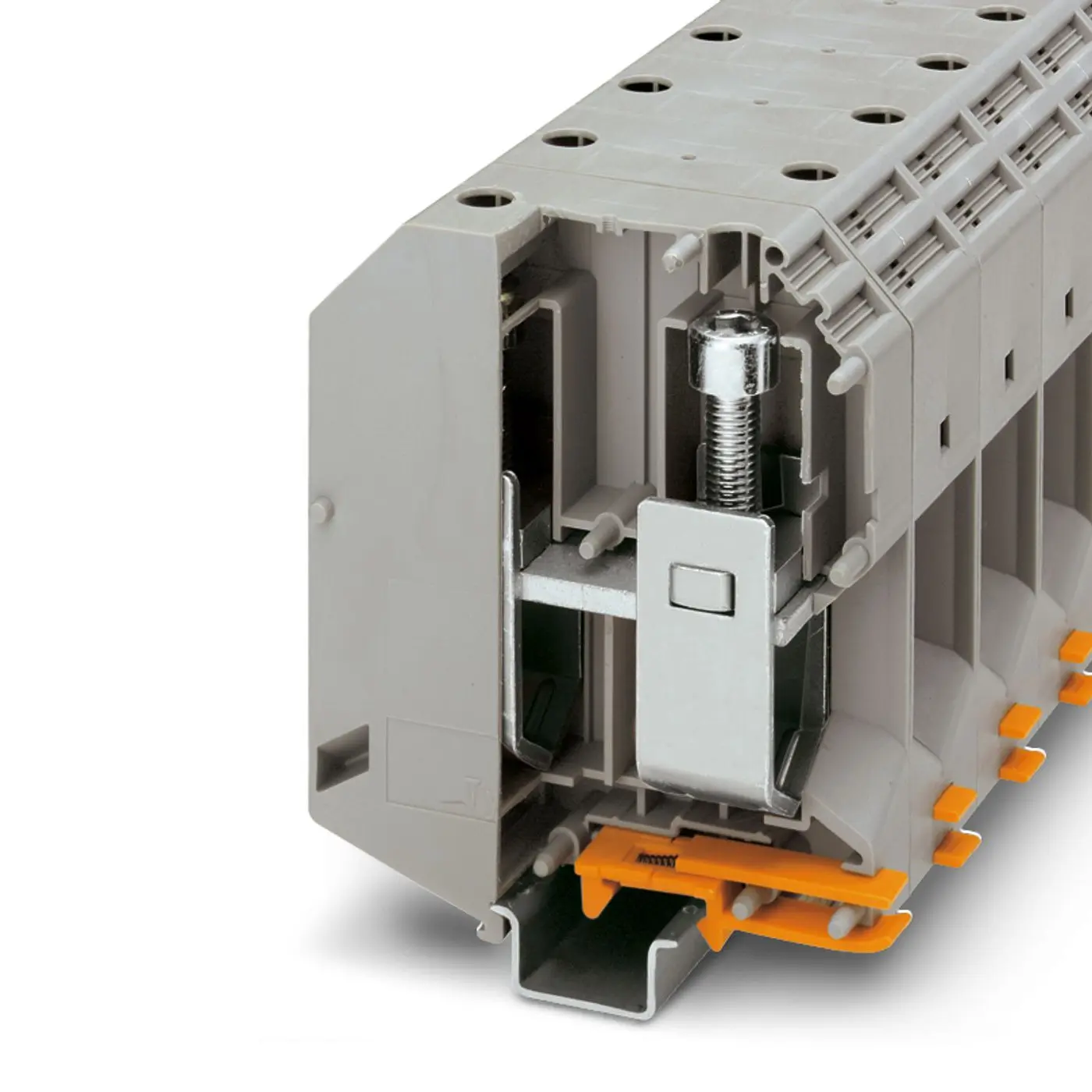 Produktfoto 1 von Phoenix Contact UKH 240 Starkstromsteckverbinder 1 Grau, 70 to 240 mm², 1 kV Schraubbefestigung IECEx/ATEX