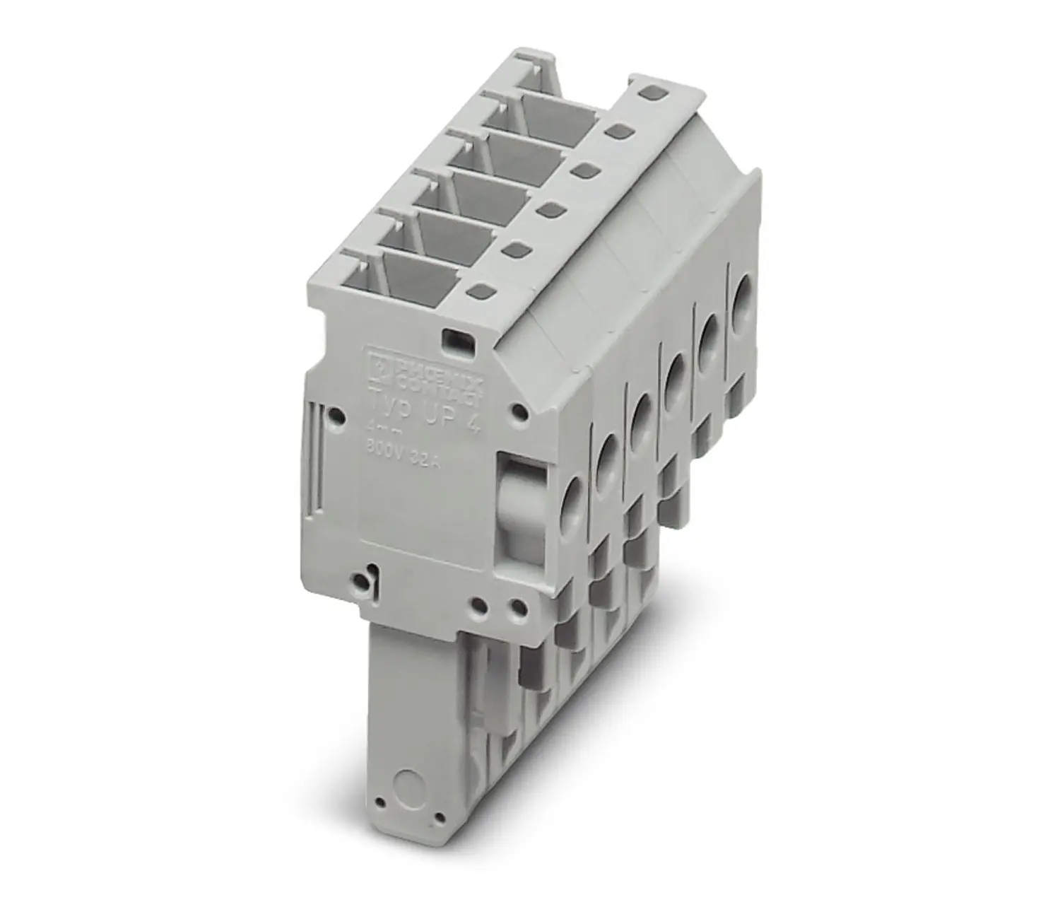 Produktfoto 1 von Phoenix Contact UP 4 Steckbarer Klemmenblock Steckverbinder