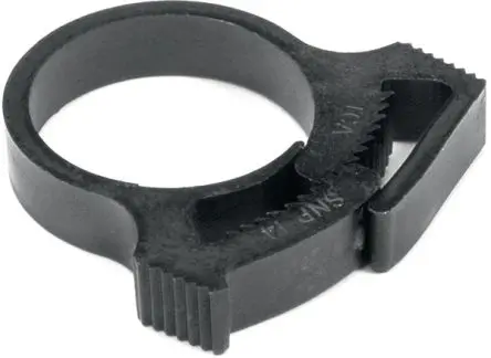 Produktfoto 1 von HellermannTyton SNP Kabelhalter Steckbar, Kabel-Ø 11.7 mm Polypropylen, POM, Polypropylen mit Metallpartikeln,