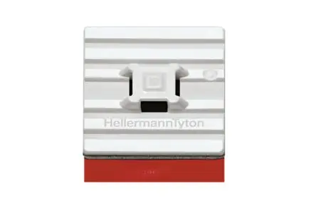 Produktfoto 1 von HellermannTyton Befestigungssockel Polyphenylsulfon, Polyamid 9T, Thermoplastisches Elastomer, Nylon 6.6,