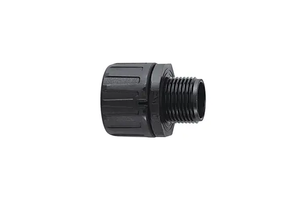 Produktfoto 1 von HellermannTyton GH Kabelrohr Fitting, M25 Polyamid Schwarz, IP66