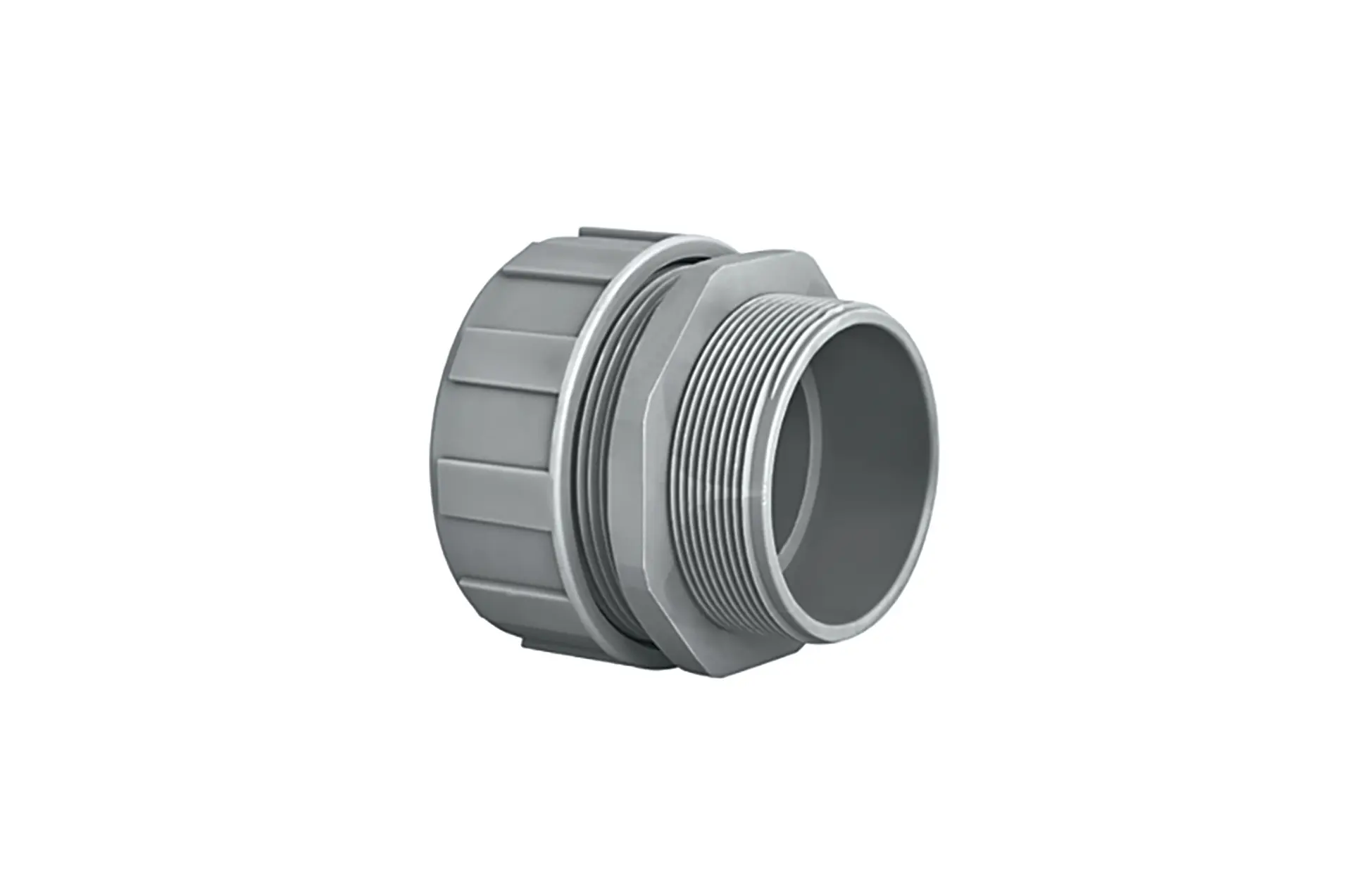 Produktfoto 1 von HellermannTyton M22 Nylon 6.6 Kabelrohr Befestigung M63 63 mm Grau Grau-Finish IP40, IP66, IP65