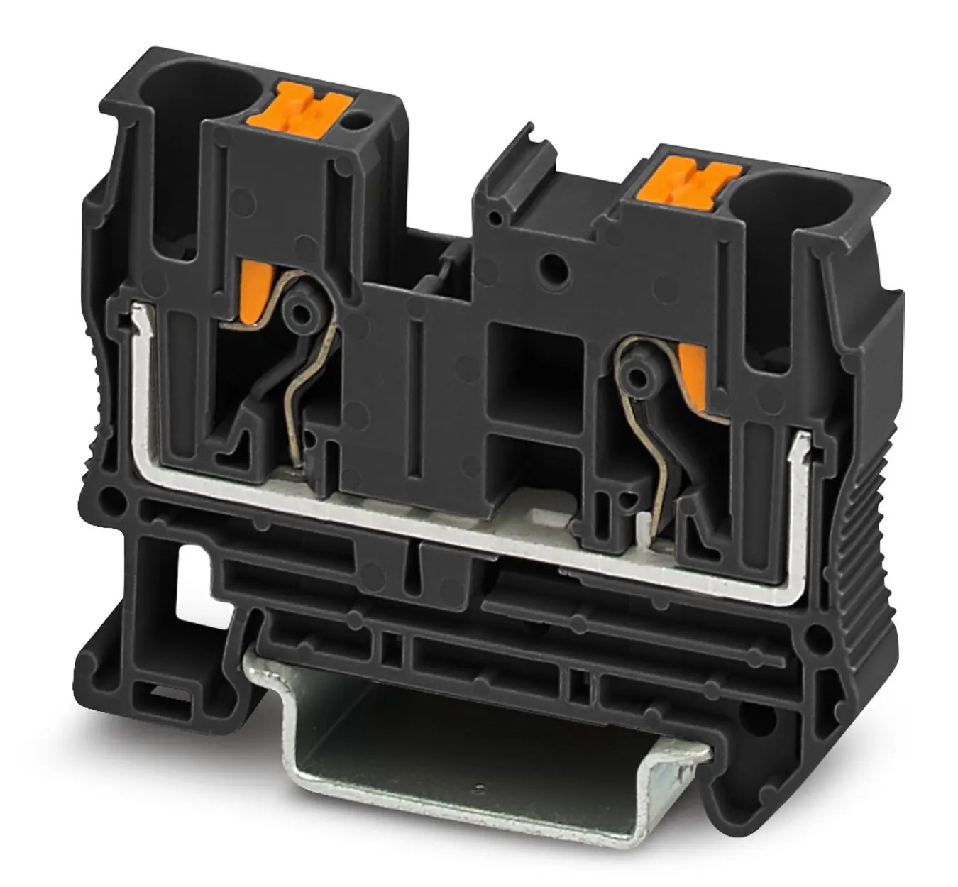 Produktfoto 1 von Phoenix Contact PT 6 Bauteil-Anschlussklemmenblock 1 Schwarz, 10 mm², 1 kV Einsteck-Anschluss IECEx/ATEX
