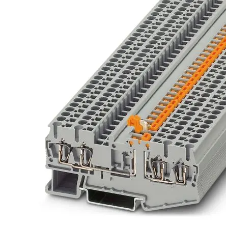 Produktfoto 1 von Phoenix Contact Trenn- und Messtrennreihenklemme 1 Grau, 4mm², 400V ZUGFEDER