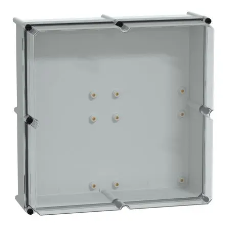 Produktfoto 1 von Schneider Electric PanelSeT; Universalgehäuse; Polyester, GF Polyester; Grau Geflanscht; IK09 IP66 Breite 540 mm Höhe