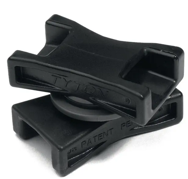 Produktfoto 1 von HellermannTyton DSWS Kabelbinder, Nylon 6.6 Schwarz 40.6 mm x 25.4 mm
