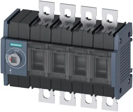Produktfoto 1 von Siemens SENTRON Trennschalter / 4-polig 250 A 200A offen, 2 Sicherungsgröße