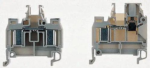Produktfoto 1 von Entrelec SNA DIN-Tragschiene 1 Grau, 2.5 mm², 1 kV ac Schraubbefestigung