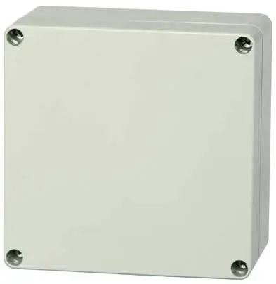 Produktfoto 1 von Fibox; Gehäuse; ABS; Grau IP66, IP40 Breite 120 mm Höhe 95 mm Länge 122 mm