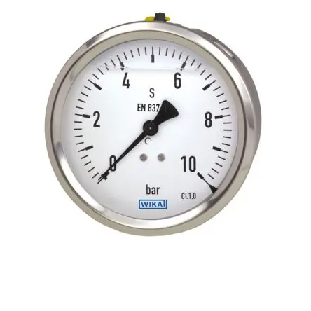 WIKA Mit Gewinde 213.53.0XX Manometer 63 mm 0 bar → 25 bar ABS Gehäuse G 1/4