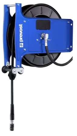 Produktfoto 1 von PREVOST Druckluft-Schlauchaufroller 20 m 1000 L/min Schlauch inklusive Innen ø 13 mm, Außen-Ø 20 mm