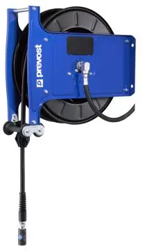 Produktfoto 1 von PREVOST Druckluft-Schlauchaufroller 15 m 1400 L/min Schlauch inklusive