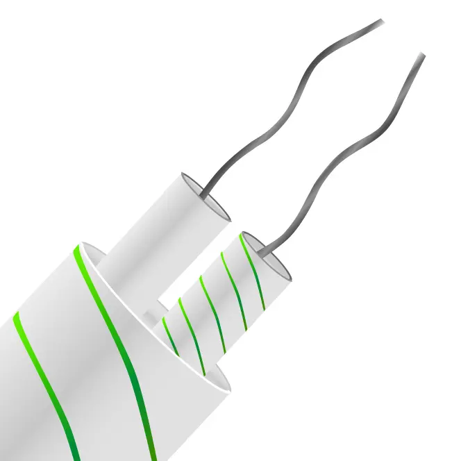 Produktfoto 1 von RS PRO Ungeschirmt 1/0,508mm Glasfaser-isoliert Thermoelement Kabel/Draht für Thermoelement Typ K, L. 25m, max. +350°C