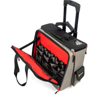 Produktfoto 1 von CK Polyester Werkzeugtasche mit Reißverschluss, 470mm x 290 mm x 430 mm Schultergurt