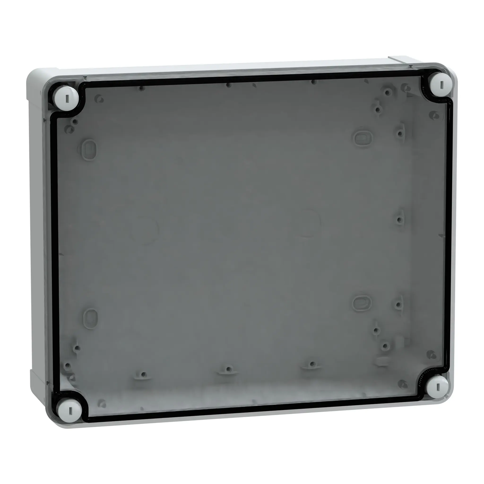 Produktfoto 1 von Schneider Electric NSY; Gehäuse; ABS; Grau; IK07 IP66 Breite 241 mm Höhe 291 mm Länge 88 mm