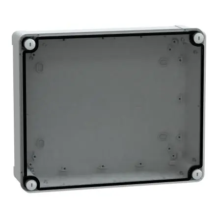 Produktfoto 1 von Schneider Electric PanelSeT; Gehäuse; ABS; Grau; IK07 IP66 Breite 241 mm Höhe 291 mm Länge 88 mm