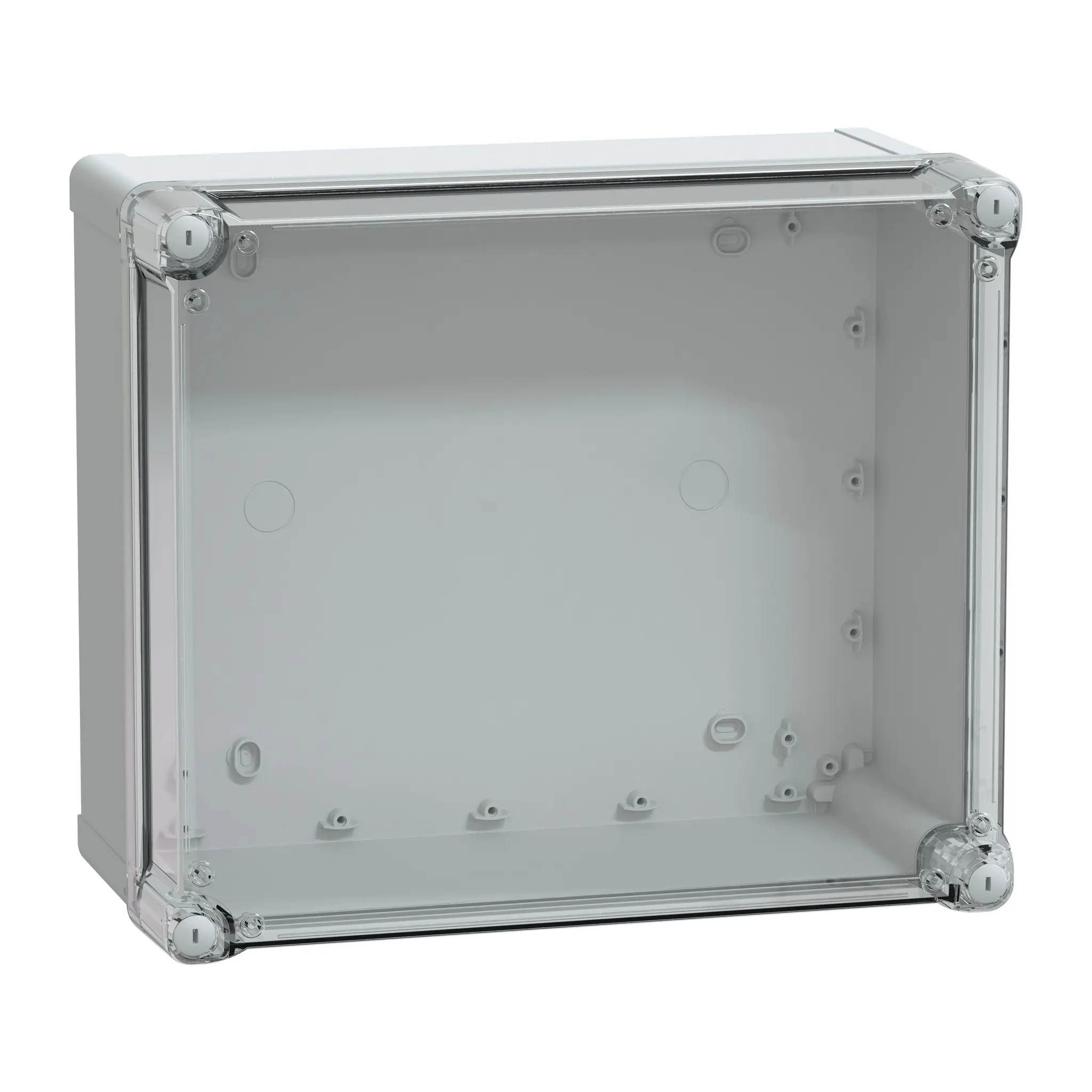 Produktfoto 1 von Schneider Electric NSY; Gehäuse; ABS; Grau; IK07 IP66 Breite 291 mm Höhe 341 mm Länge 168 mm