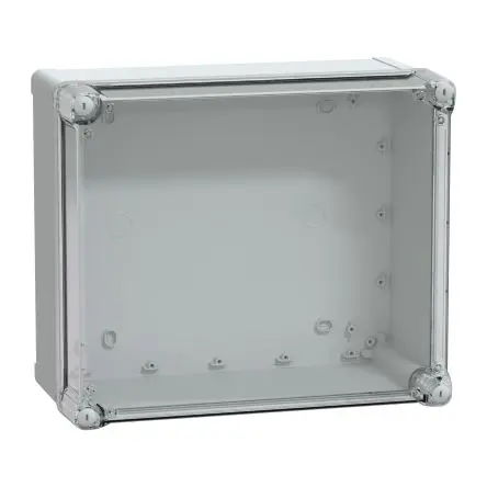 Produktfoto 1 von Schneider Electric PanelSeT; Gehäuse; ABS; Grau; IK07 IP66 Breite 291 mm Höhe 341 mm Länge 168 mm