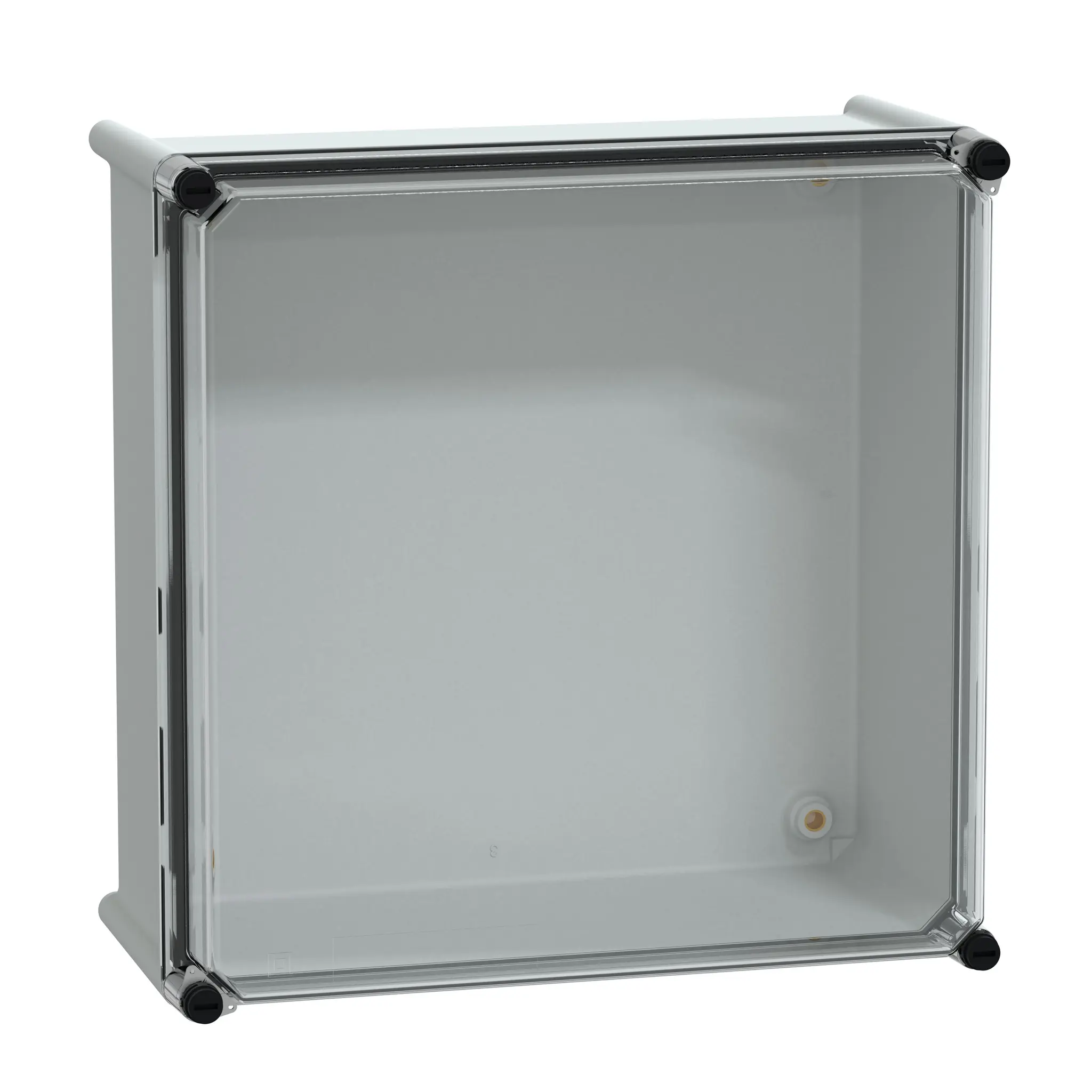 Produktfoto 1 von Schneider Electric Thalassa PLS; Gehäuse; GF Polyester; Grau; IK09 IP66 Breite 360 mm Höhe 360 mm Länge 180 mm