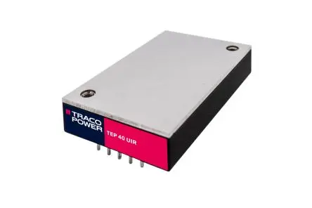 TRACOPOWER TEP 40UIR DC/DC Konverter, 12V dc OUT 3330 mA Leiterplattenmontage 75V dc 3 kV 40 W -40 °C 85 °C