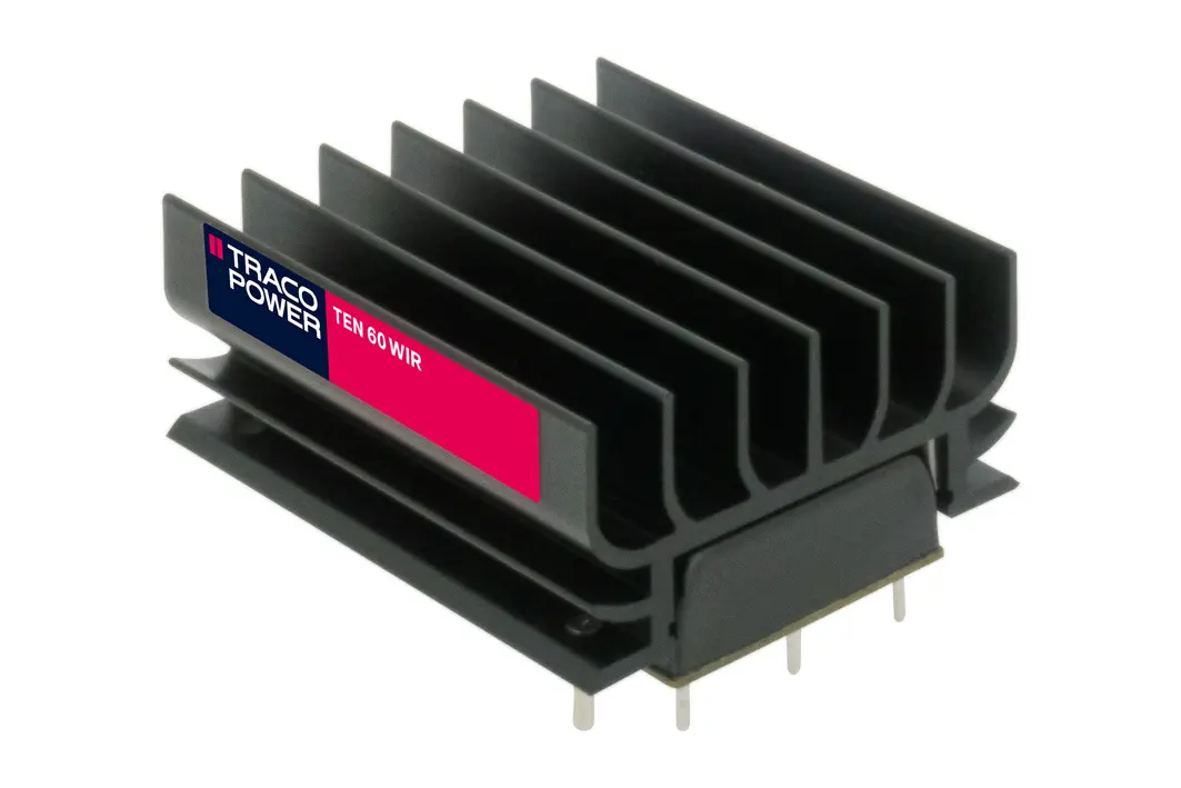 TRACOPOWER TEP 60WIR DC/DC-Wandler 60W 110 V dc IN, 48V dc OUT / 1.2A Durchsteckmontage 3kV isoliert