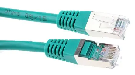 Produktfoto 1 von Decelect Cat5e Ethernet-Kabel, 0.5 m, Grün Ungeschirmt Ungeschirmt, Polyvinylchlorid