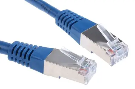 Produktfoto 1 von Decelect Cat5e Ethernet-Kabel, 1 m, Blau Ungeschirmt Ungeschirmt, Polyvinylchlorid