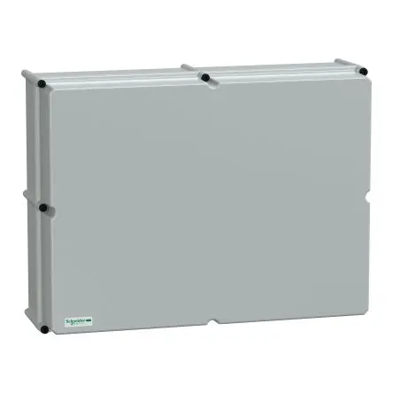 Produktfoto 1 von Schneider Electric PanelSeT; Universalgehäuse; GF Polyester; Grau; IK09 IP66 Breite 720 mm Höhe 540 mm Länge 230 mm