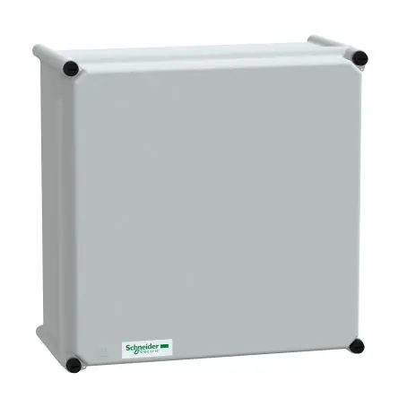 Produktfoto 1 von Schneider Electric PanelSeT; Universalgehäuse; GF Polyester; Grau; IK09 IP66 Breite 180 mm Höhe 360 mm