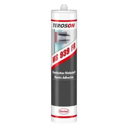 Produktfoto 1 von Teroson MS939 Paste Klebstoff und Dichtungsmittel Schwarz, Patrone 310 ml, für Metall, Kunststoff
