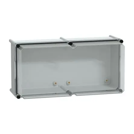 Produktfoto 1 von Schneider Electric PanelSeT; Universalgehäuse; GF Polyester; Grau Geflanscht; IK09 IP66 Breite 540 mm Höhe 270 mm Länge