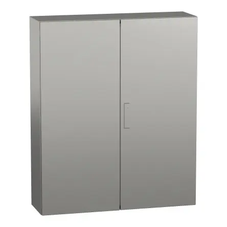 Produktfoto 1 von Schneider Electric PanelSeT S3X Edelstahl Wandgehäuse Stahl IP55, HxBxT 1200 mm x 1000 mm x 300mm