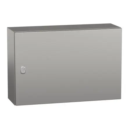 Produktfoto 1 von Schneider Electric PanelSeT S3X Edelstahl 316 Wandanschlusskasten farblos IP66, HxBxT 400 mm, 600 mm x 200 mm